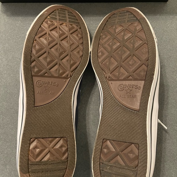 Mens Ox Navy Converse Shoes - Picture 5 of 6